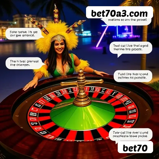 Roleta e blackjack bet70